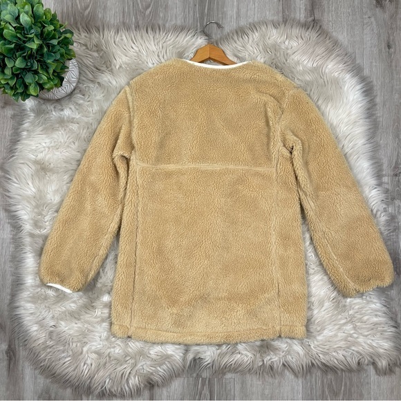 The‎ North Face Khaki Extreme Pile Coat xs - Picture 6 of 10